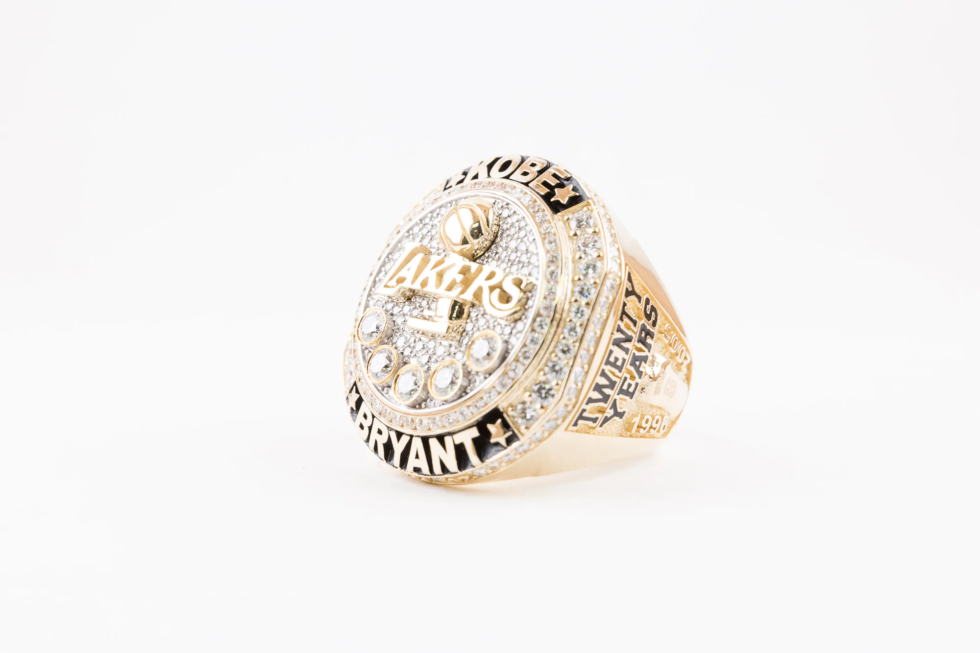 2016 Kobe Gold plating emulation Retirement Ring