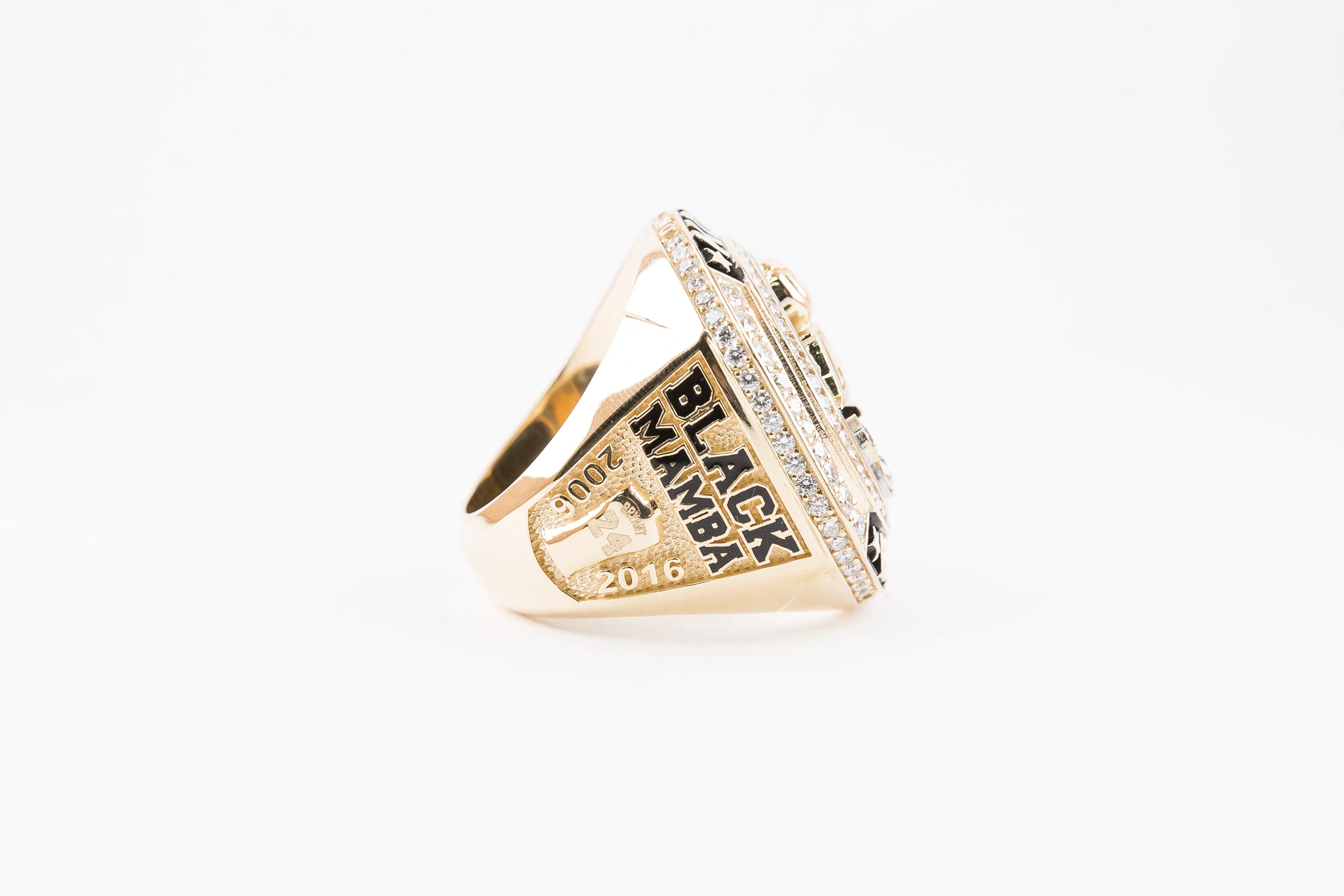 2016 Kobe Gold plating emulation Retirement Ring