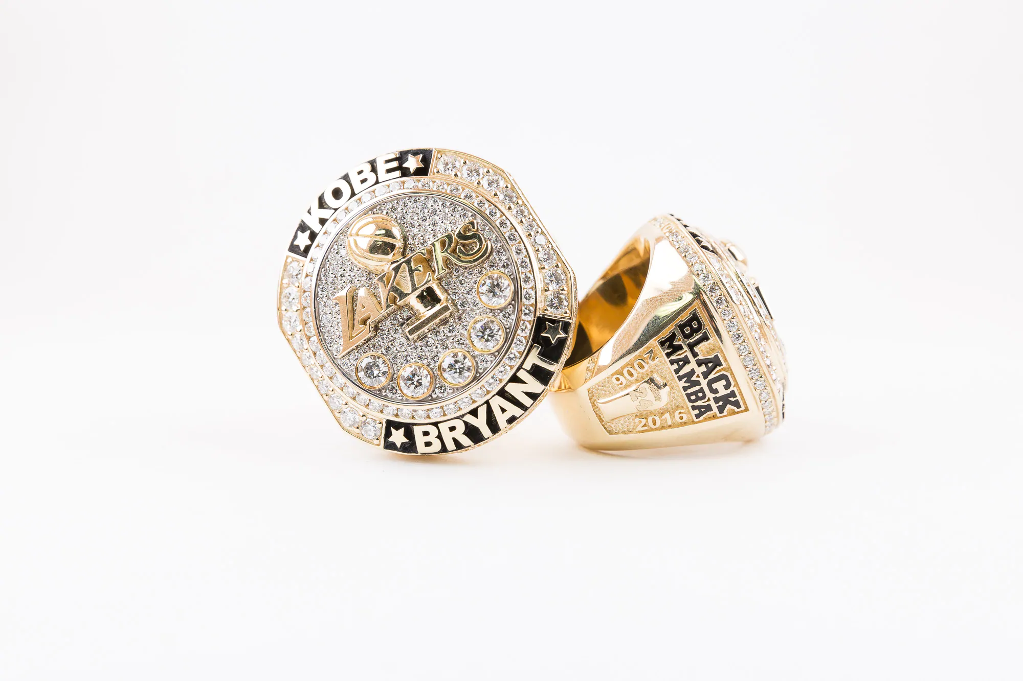 2016 Kobe Gold plating emulation Retirement Ring