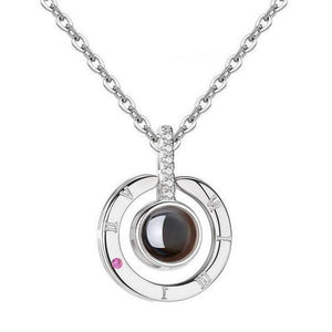100-Language "I Love You" Adjustable Ring & Necklace with Rose Box